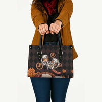 Oktoberfest German Beer Festival Celebration Leather Bag - Wonder Print Shop
