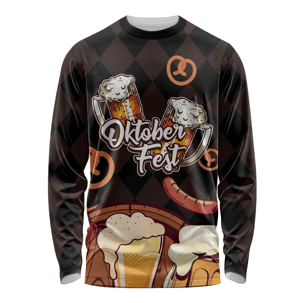 Oktoberfest German Beer Festival Celebration Long Sleeve Shirt - Wonder Print Shop