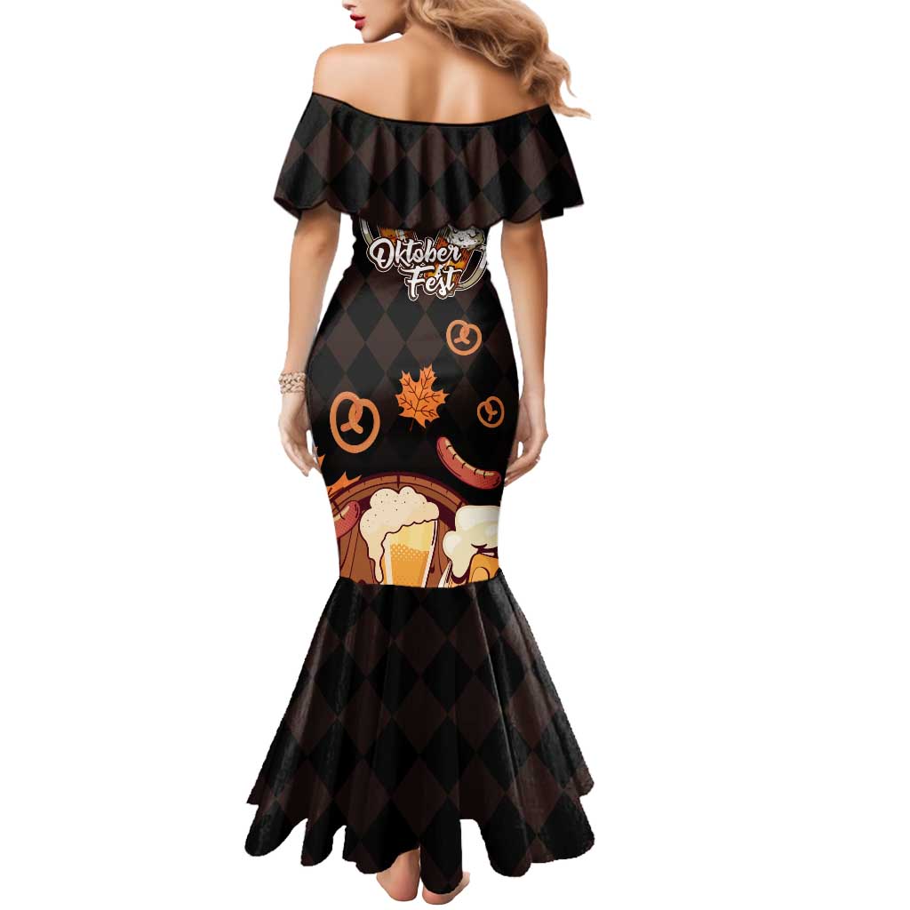 Oktoberfest German Beer Festival Celebration Mermaid Dress - Wonder Print Shop