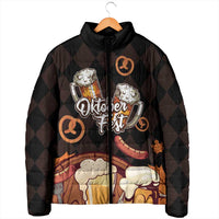 Oktoberfest German Beer Festival Celebration Padded Jacket - Wonder Print Shop