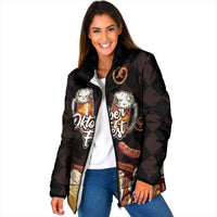 Oktoberfest German Beer Festival Celebration Padded Jacket - Wonder Print Shop