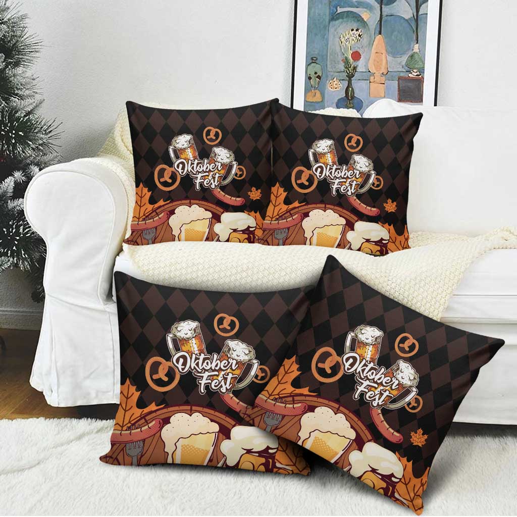 Oktoberfest German Beer Festival Celebration Pillow Cover - Wonder Print Shop