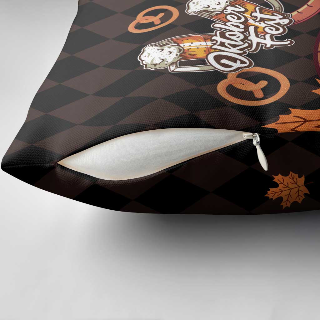 Oktoberfest German Beer Festival Celebration Pillow Cover - Wonder Print Shop