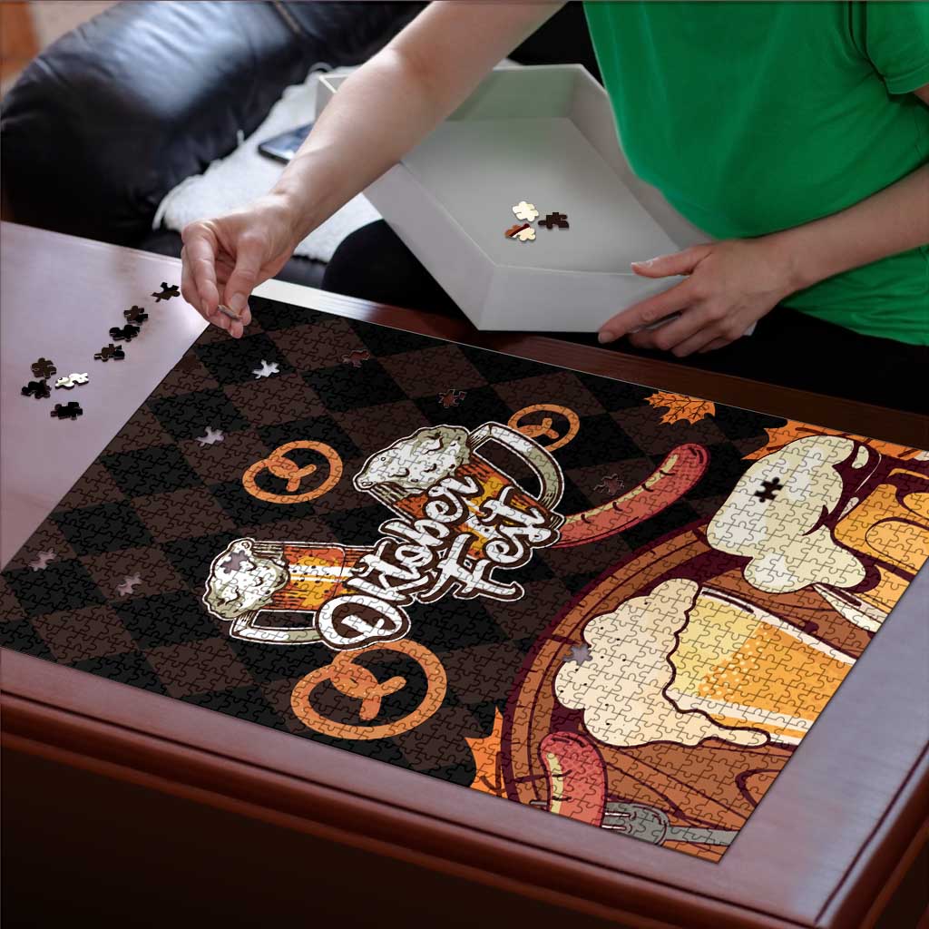 Oktoberfest German Beer Festival Celebration Puzzle - Wonder Print Shop