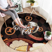 Oktoberfest German Beer Festival Celebration Round Carpet - Wonder Print Shop