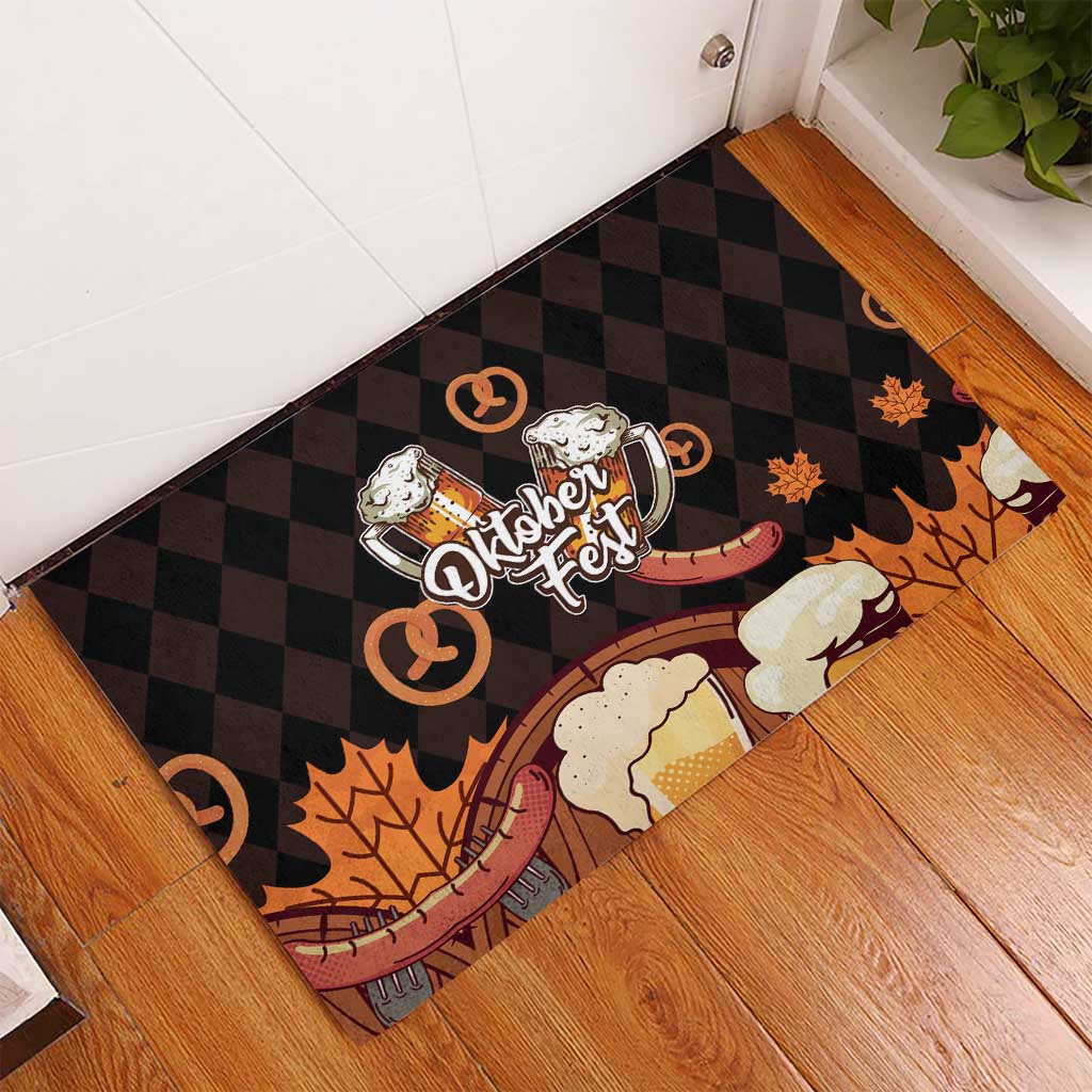 Oktoberfest German Beer Festival Celebration Rubber Doormat - Wonder Print Shop