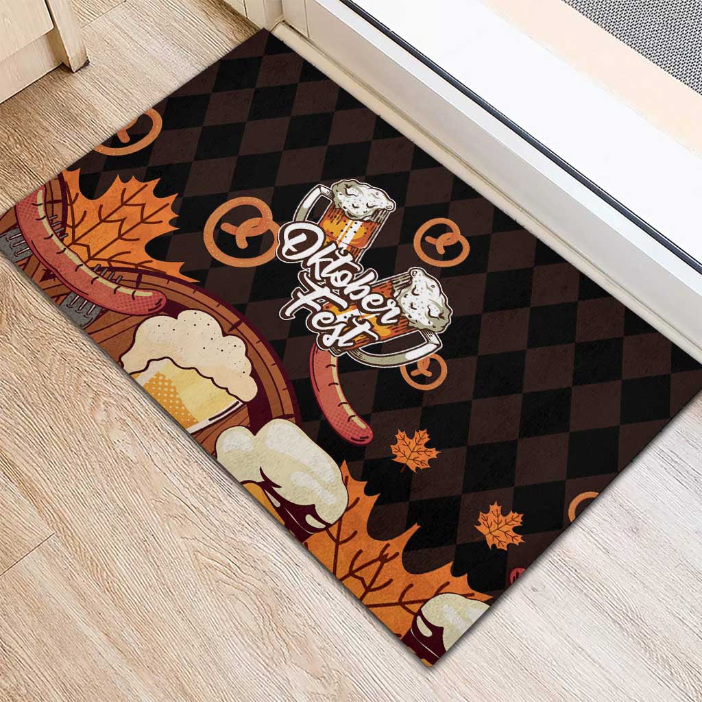 Oktoberfest German Beer Festival Celebration Rubber Doormat - Wonder Print Shop