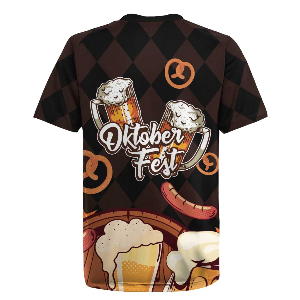 Oktoberfest German Beer Festival Celebration Rugby Jersey - Wonder Print Shop