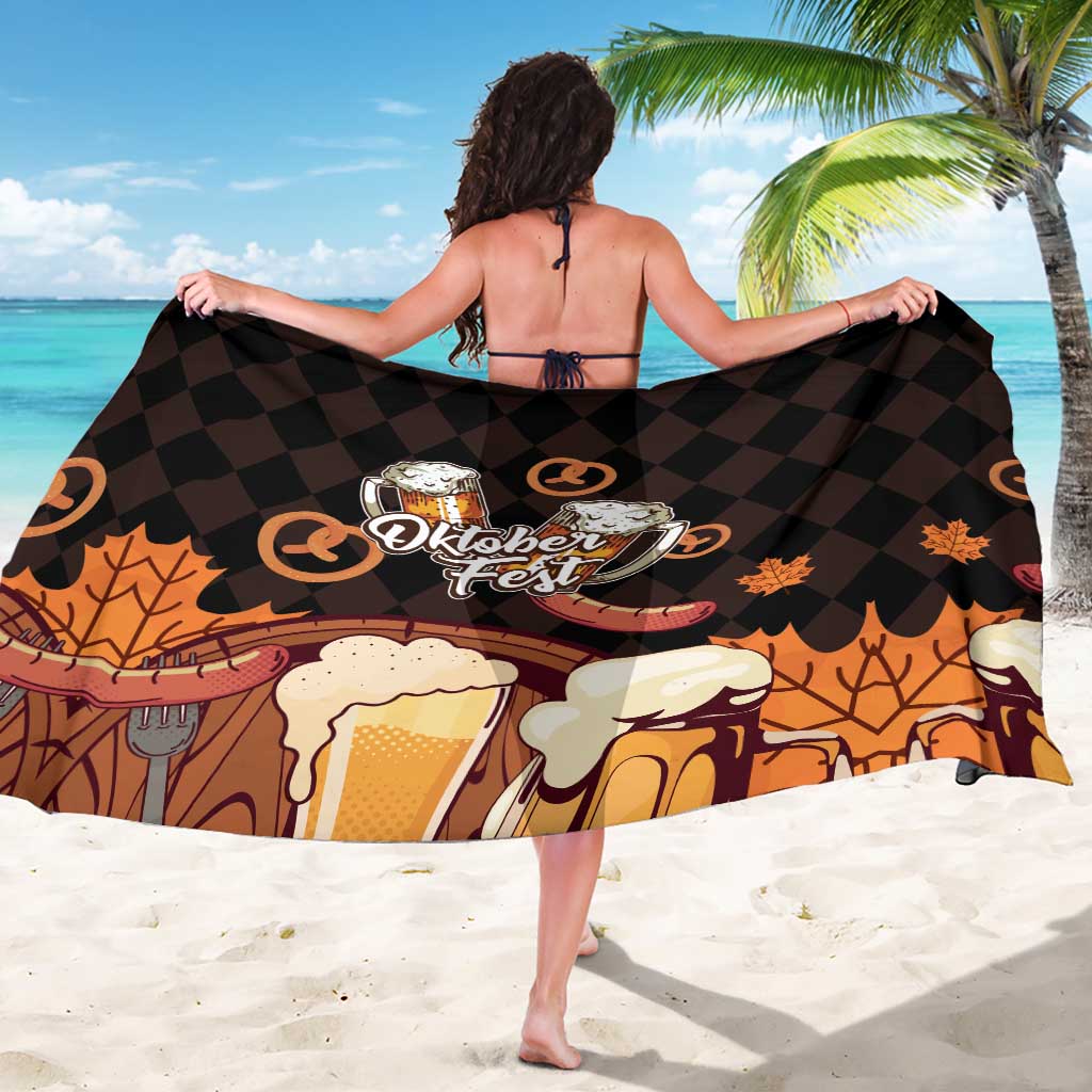 Oktoberfest German Beer Festival Celebration Sarong - Wonder Print Shop