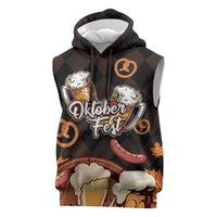 Oktoberfest German Beer Festival Celebration Sleeveless Hoodie - Wonder Print Shop