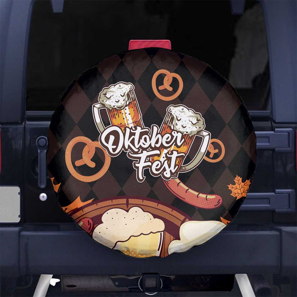 Oktoberfest German Beer Festival Celebration Spare Tire Cover - Wonder Print Shop