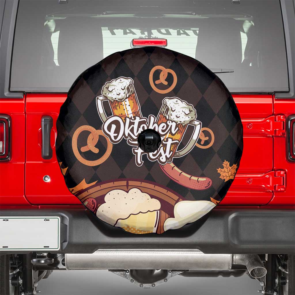 Oktoberfest German Beer Festival Celebration Spare Tire Cover - Wonder Print Shop