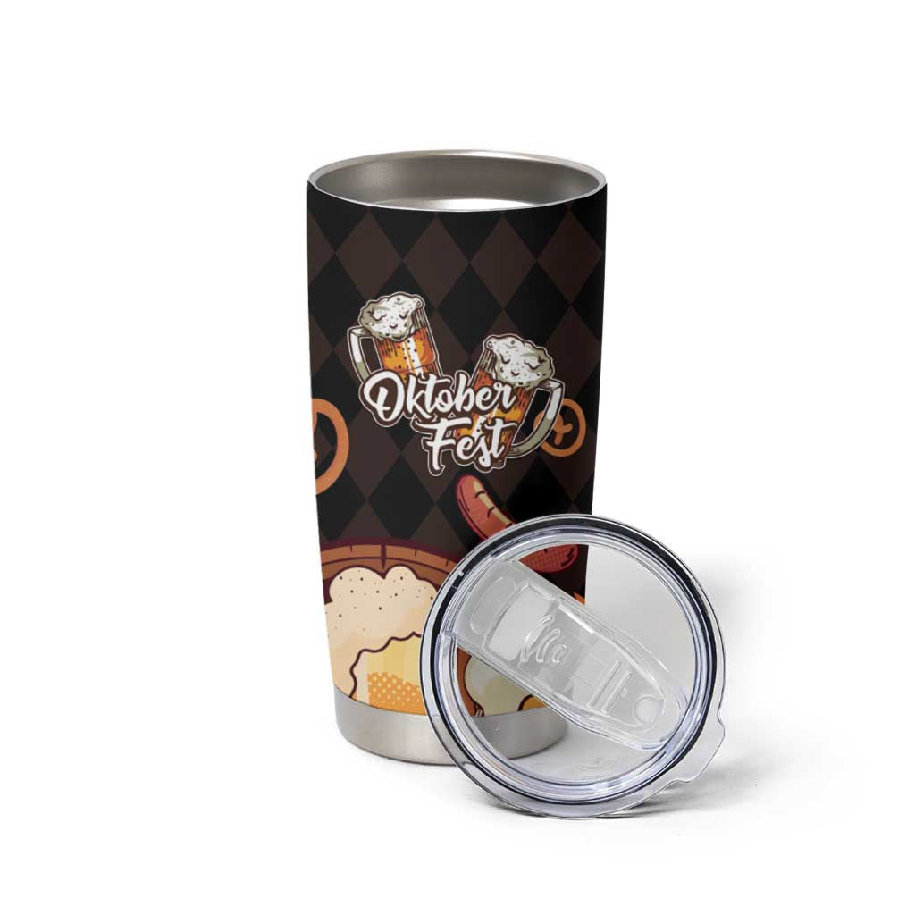 Oktoberfest German Beer Festival Celebration Tumbler Cup - Wonder Print Shop
