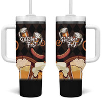 Oktoberfest German Beer Festival Celebration Tumbler With Handle - Wonder Print Shop