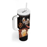 Oktoberfest German Beer Festival Celebration Tumbler With Handle - Wonder Print Shop