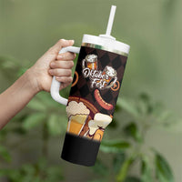 Oktoberfest German Beer Festival Celebration Tumbler With Handle - Wonder Print Shop