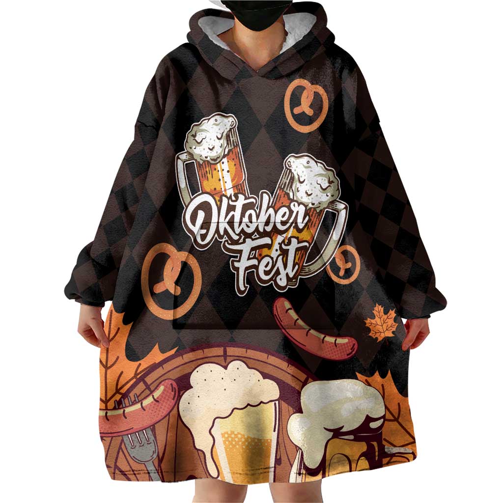 Oktoberfest German Beer Festival Celebration Wearable Blanket Hoodie - Wonder Print Shop