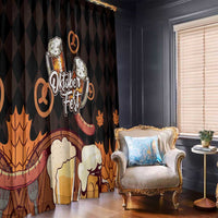 Oktoberfest German Beer Festival Celebration Window Curtain - Wonder Print Shop