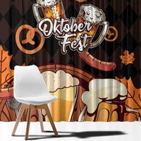 Oktoberfest German Beer Festival Celebration Window Curtain - Wonder Print Shop