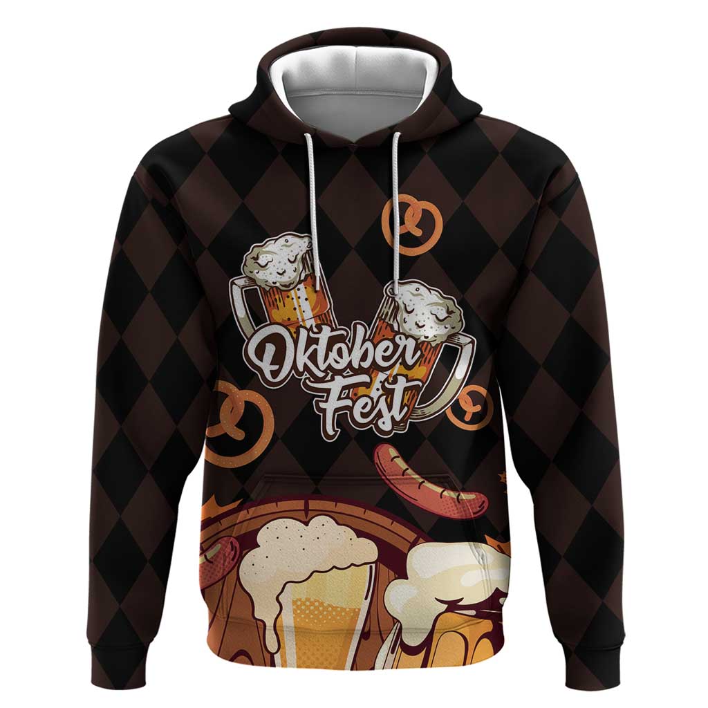 Oktoberfest German Beer Festival Celebration Zip Hoodie - Wonder Print Shop