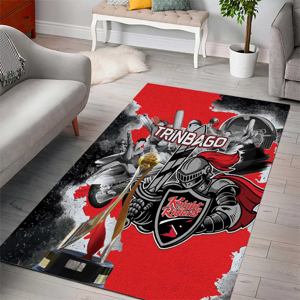 Trinbago Cricket Knight Riders Champion Area Rug - Wonder Print Shop