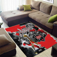 Trinbago Cricket Knight Riders Champion Area Rug - Wonder Print Shop