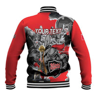 Personalized Trinbago Cricket Knight Riders Champion Baseball Jacket - Wonder Print Shop