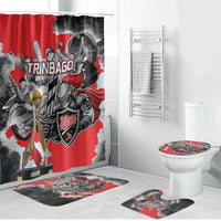 Trinbago Cricket Knight Riders Champion Bathroom Set - Wonder Print Shop