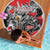 Trinbago Cricket Knight Riders Champion Beach Blanket - Wonder Print Shop