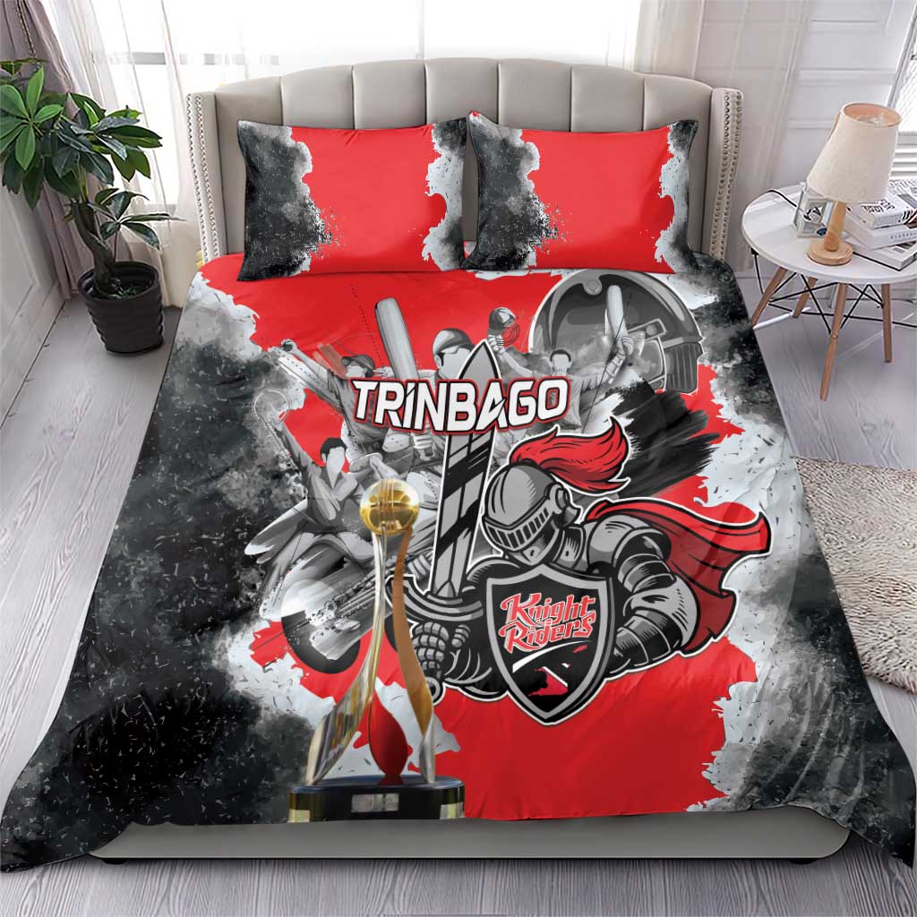 Trinbago Cricket Knight Riders Champion Bedding Set - Wonder Print Shop