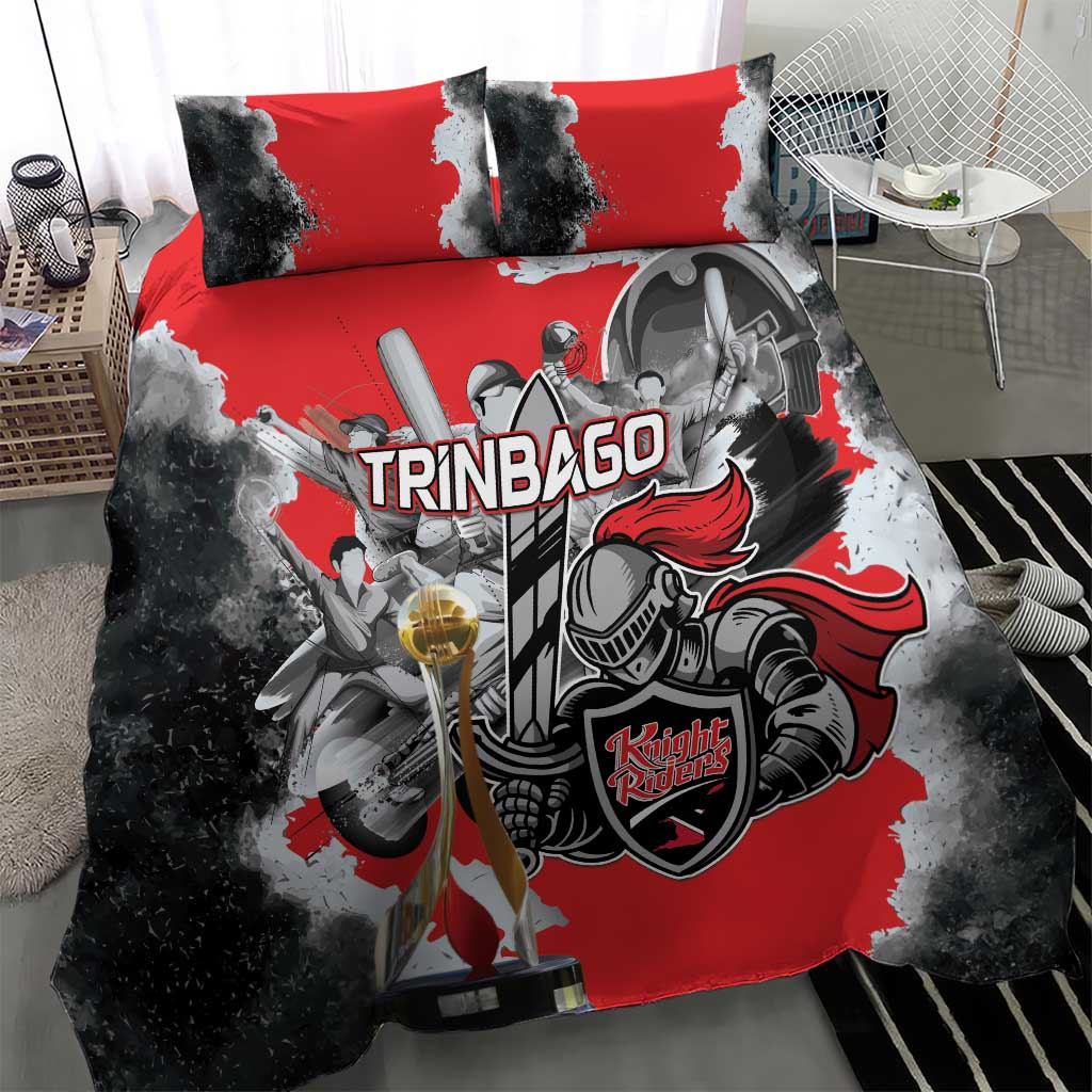 Trinbago Cricket Knight Riders Champion Bedding Set - Wonder Print Shop