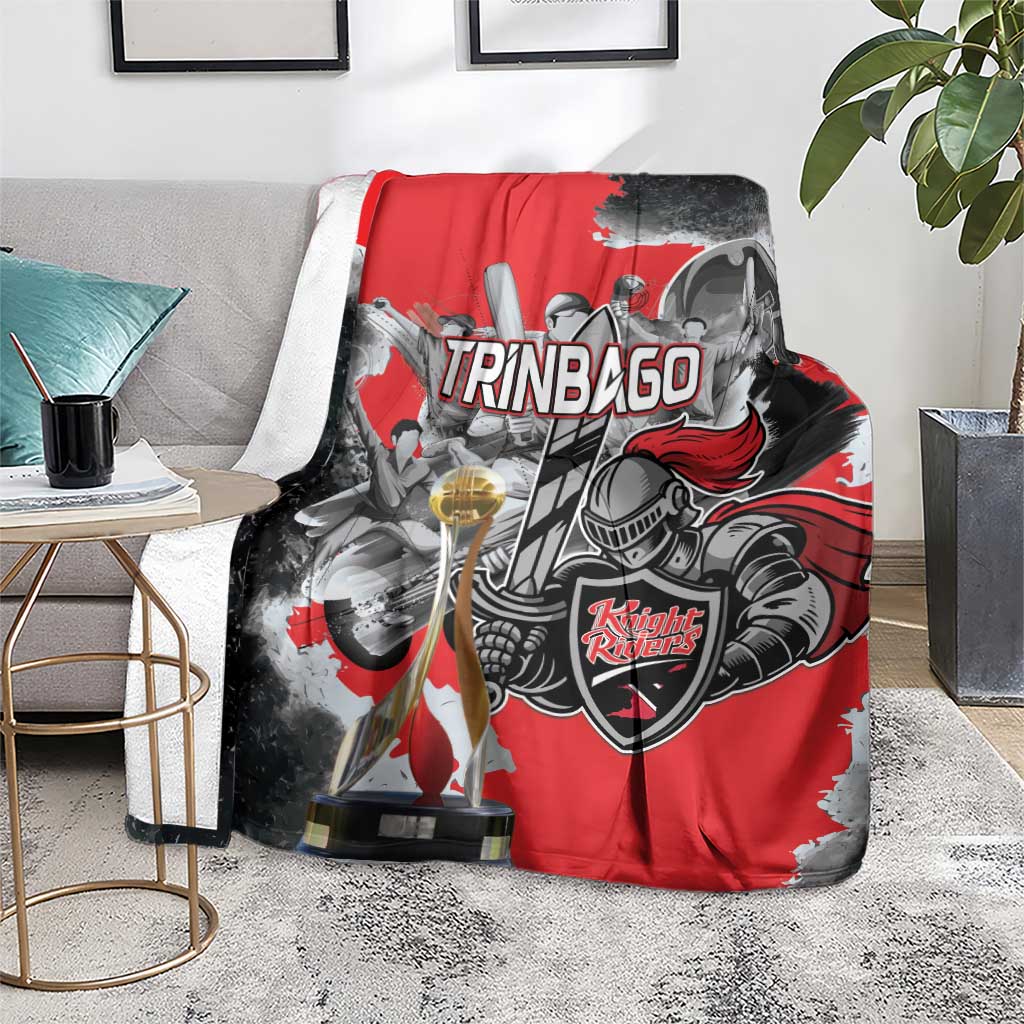 Trinbago Cricket Knight Riders Champion Blanket - Wonder Print Shop