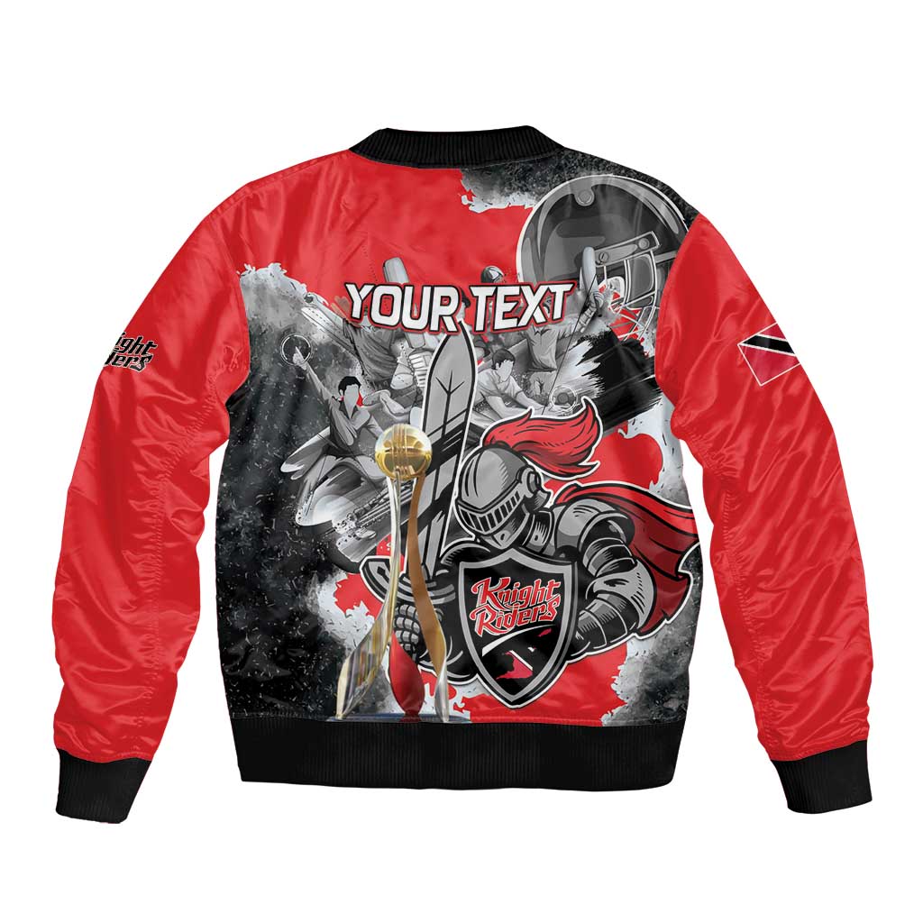 Personalized Trinbago Cricket Knight Riders Champion Bomber Jacket - Wonder Print Shop