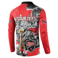 Personalized Trinbago Cricket Knight Riders Champion Button Sweatshirt - Wonder Print Shop