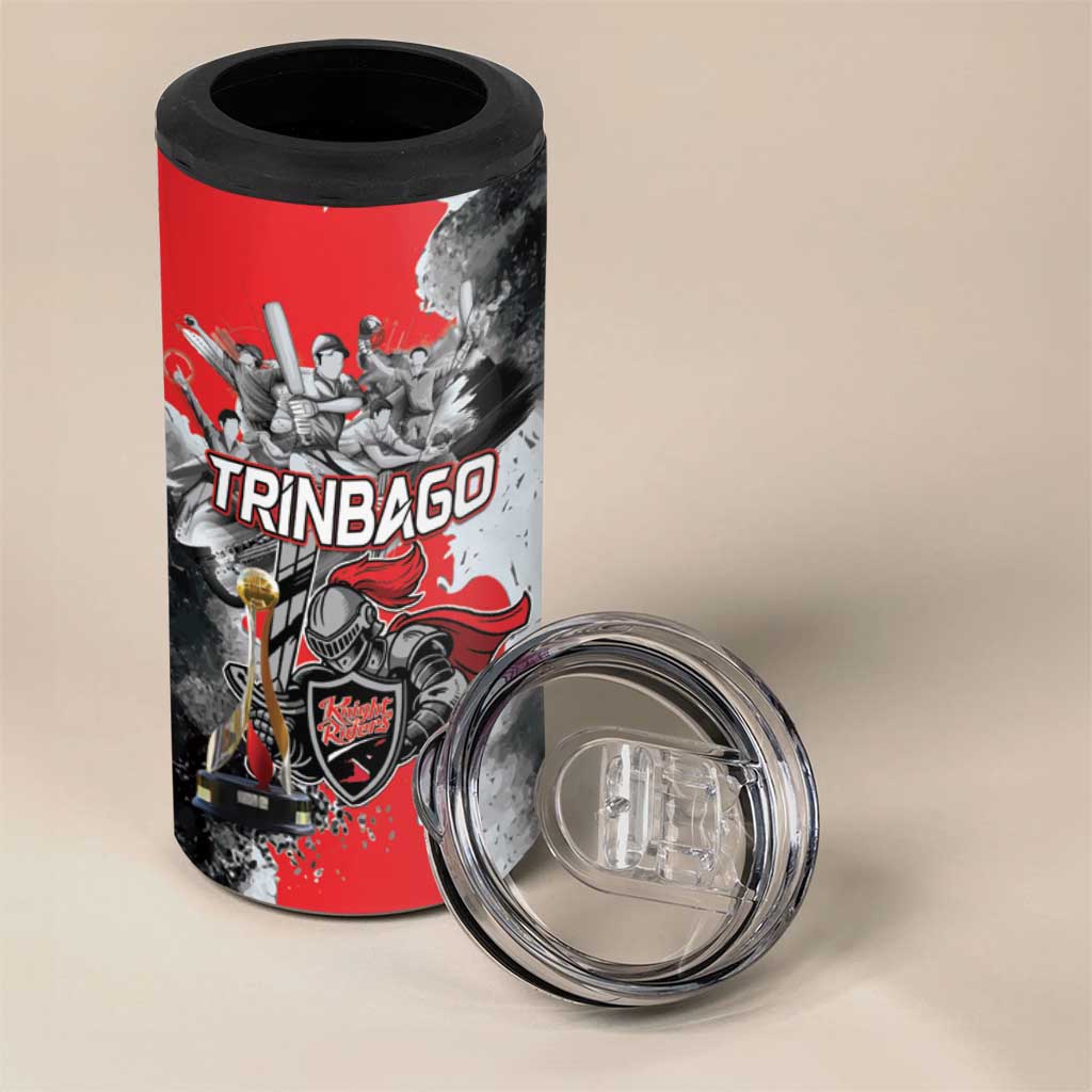 Personalized Trinbago Cricket Knight Riders Champion 4 in 1 Can Cooler Tumbler - Wonder Print Shop