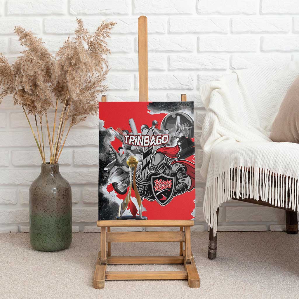 Trinbago Cricket Knight Riders Champion Canvas Wall Art - Wonder Print Shop