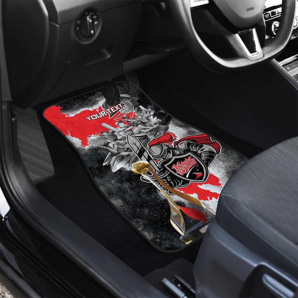 Trinbago Cricket Knight Riders Champion Car Mats - Wonder Print Shop