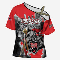 Personalized Trinbago Cricket Knight Riders Champion Cross Shoulder Shirt - Wonder Print Shop