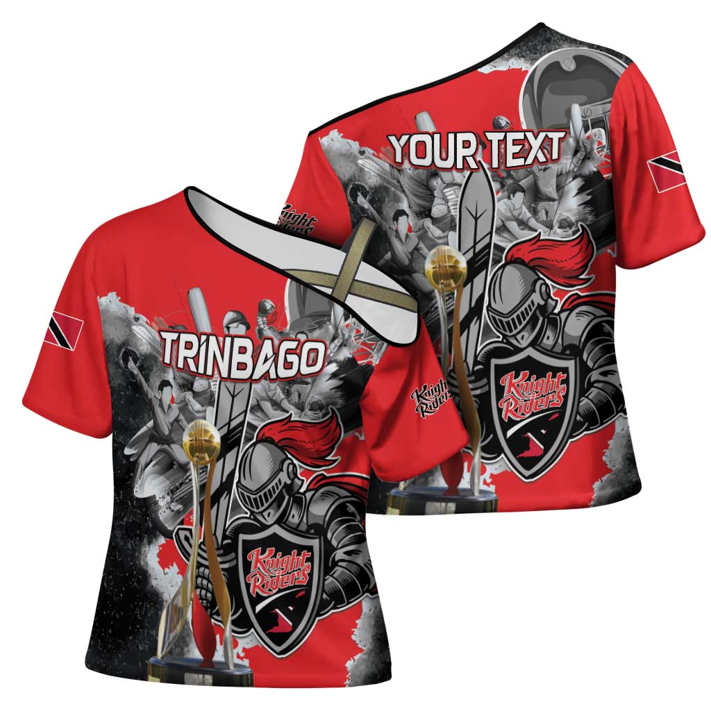 Personalized Trinbago Cricket Knight Riders Champion Cross Shoulder Shirt - Wonder Print Shop