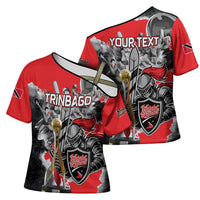 Personalized Trinbago Cricket Knight Riders Champion Cross Shoulder Shirt - Wonder Print Shop