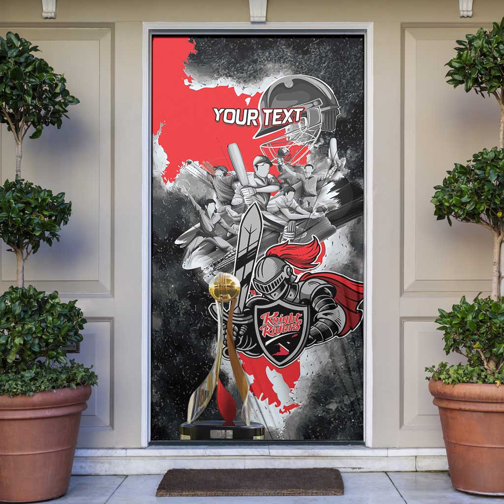 Trinbago Cricket Knight Riders Champion Door Cover - Wonder Print Shop
