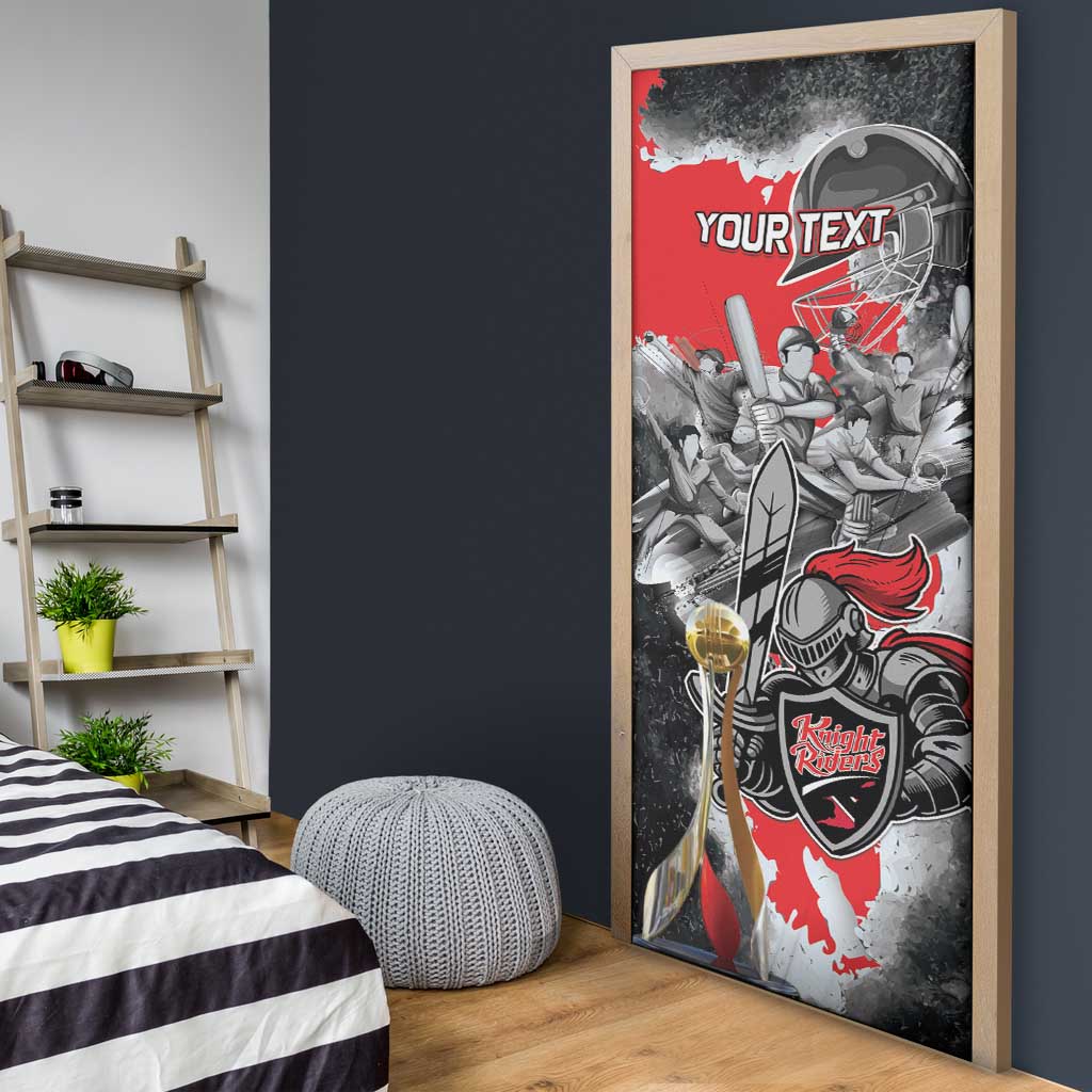 Trinbago Cricket Knight Riders Champion Door Cover - Wonder Print Shop