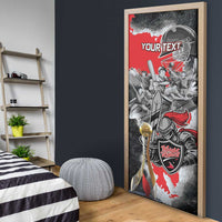 Trinbago Cricket Knight Riders Champion Door Cover - Wonder Print Shop