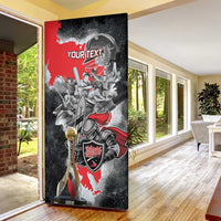 Trinbago Cricket Knight Riders Champion Door Cover - Wonder Print Shop