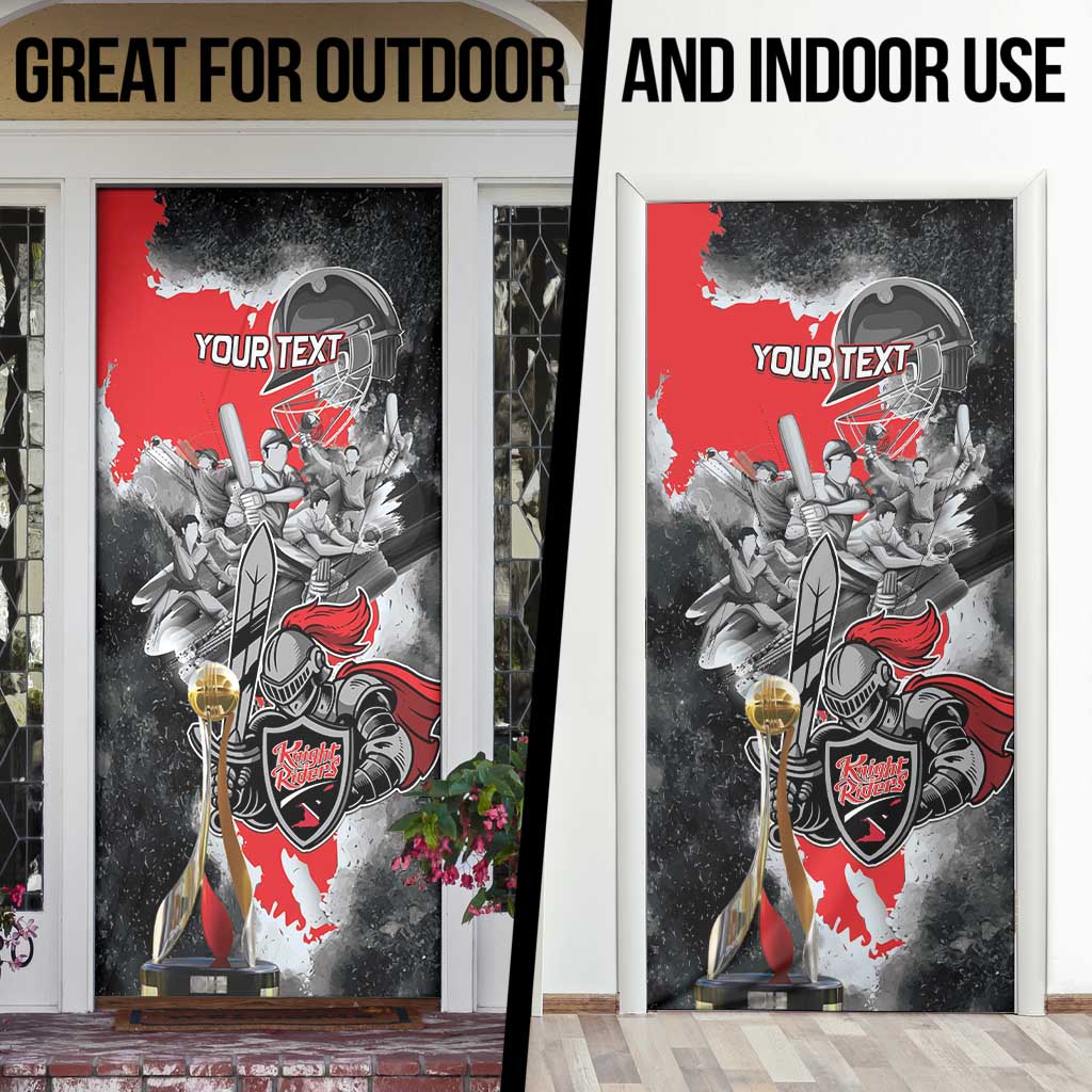Trinbago Cricket Knight Riders Champion Door Cover - Wonder Print Shop