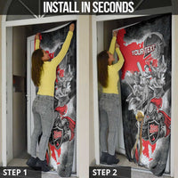 Trinbago Cricket Knight Riders Champion Door Cover - Wonder Print Shop