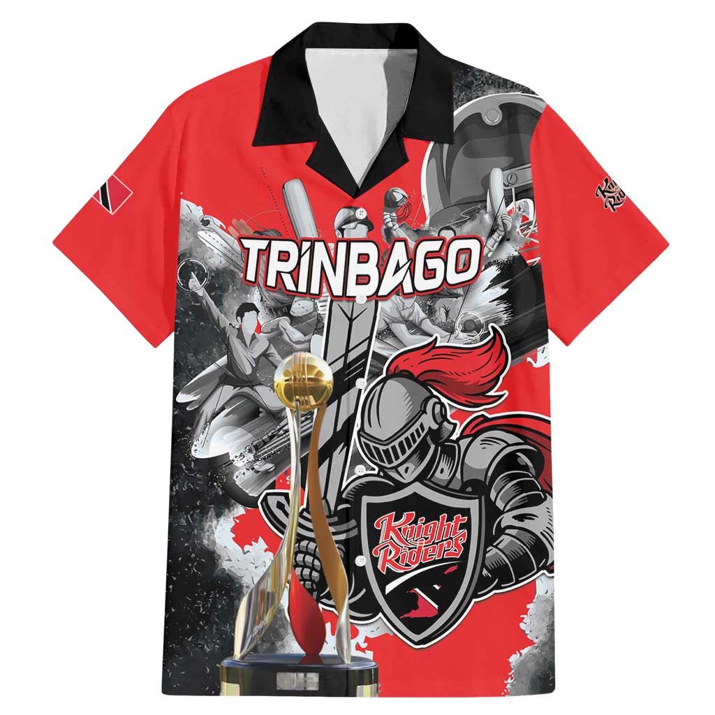 Personalized Trinbago Cricket Knight Riders Champion Family Matching Mermaid Dress and Hawaiian Shirt - Wonder Print Shop