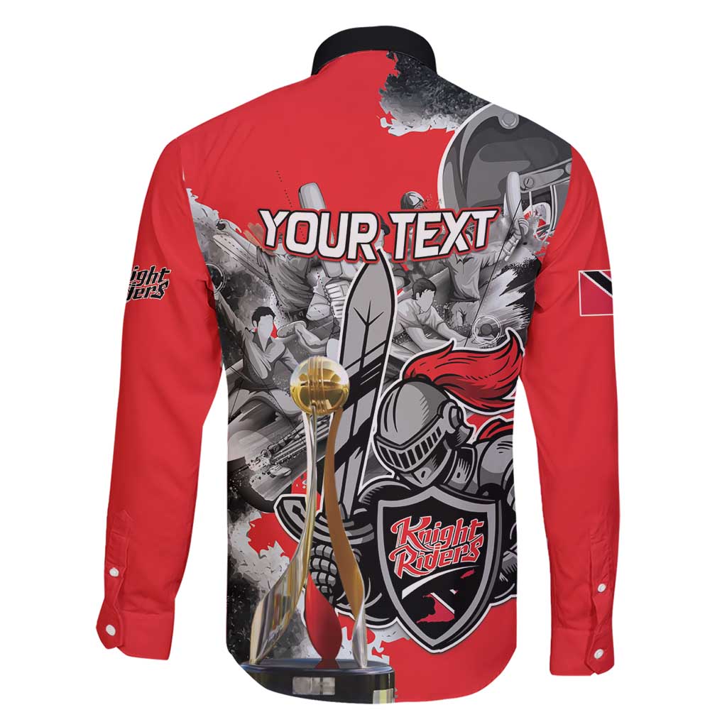 Personalized Trinbago Cricket Knight Riders Champion Family Matching Short Sleeve Bodycon Dress and Hawaiian Shirt - Wonder Print Shop