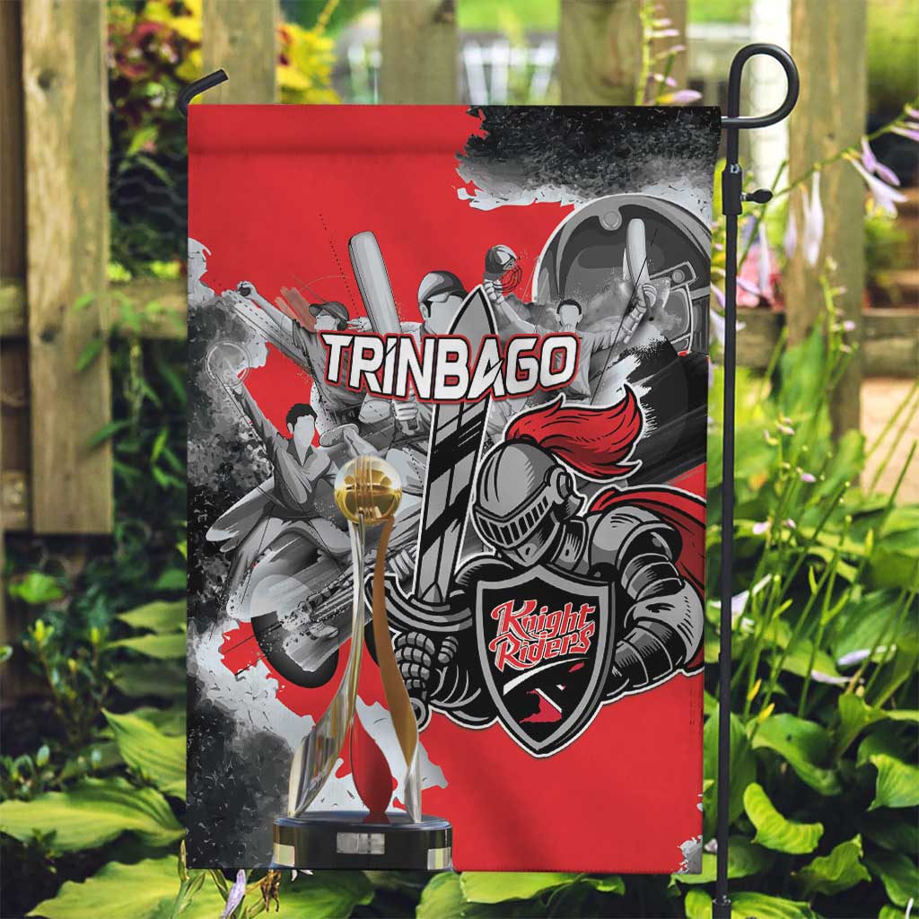 Trinbago Cricket Knight Riders Champion Garden Flag - Wonder Print Shop