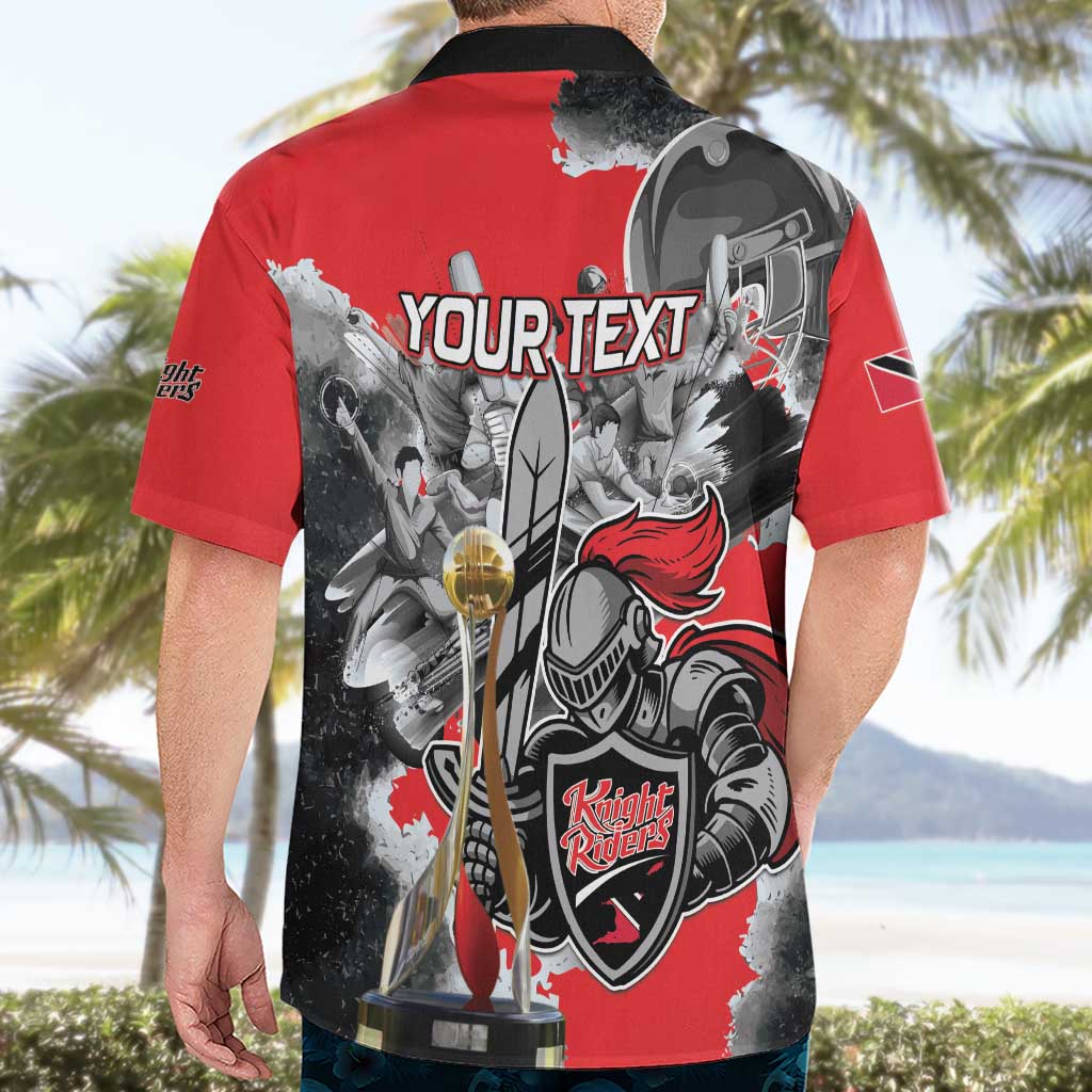 Personalized Trinbago Cricket Knight Riders Champion Hawaiian Shirt - Wonder Print Shop